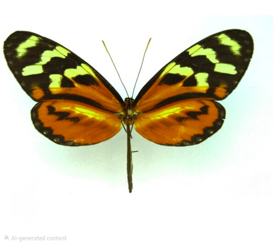 Tigerwing Butterfly Laminated Wing Earrings