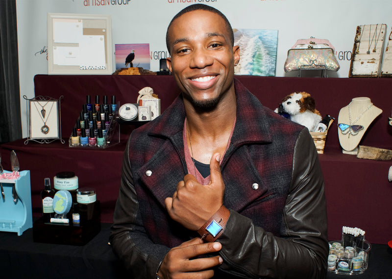 Arlen Escarpeta, Actor  Actor  @2015 Golden Globes Gifting Suite via The Artisan Group