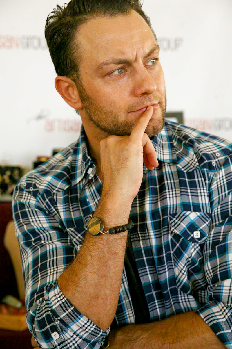 Jonathan Sandowski, Actor @2015 Emmy's Gifting Suite via The Artisan Group