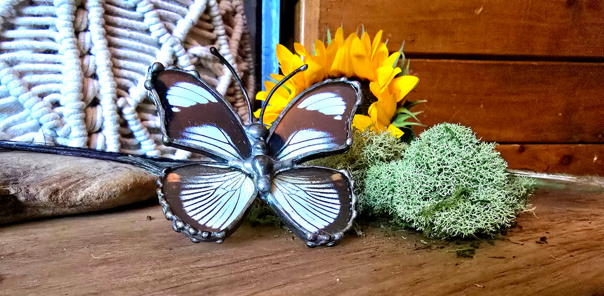 Red-Spot Diadem Butterfly Figurine