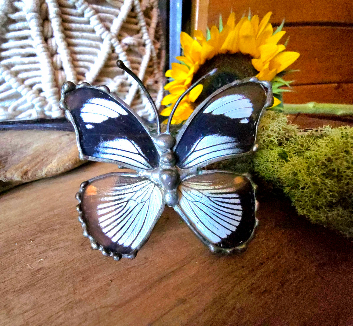 Red-Spot Diadem Butterfly Figurine