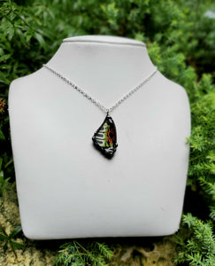 Small Madagascan Sunset Moth Necklace