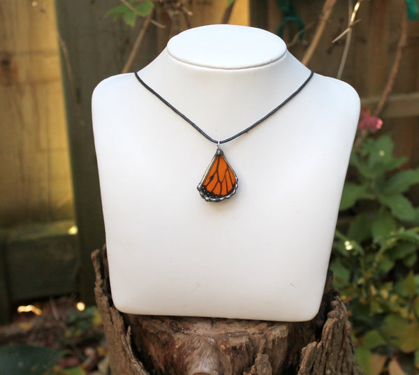 Monarch Butterfly Small Hindwing Pendant